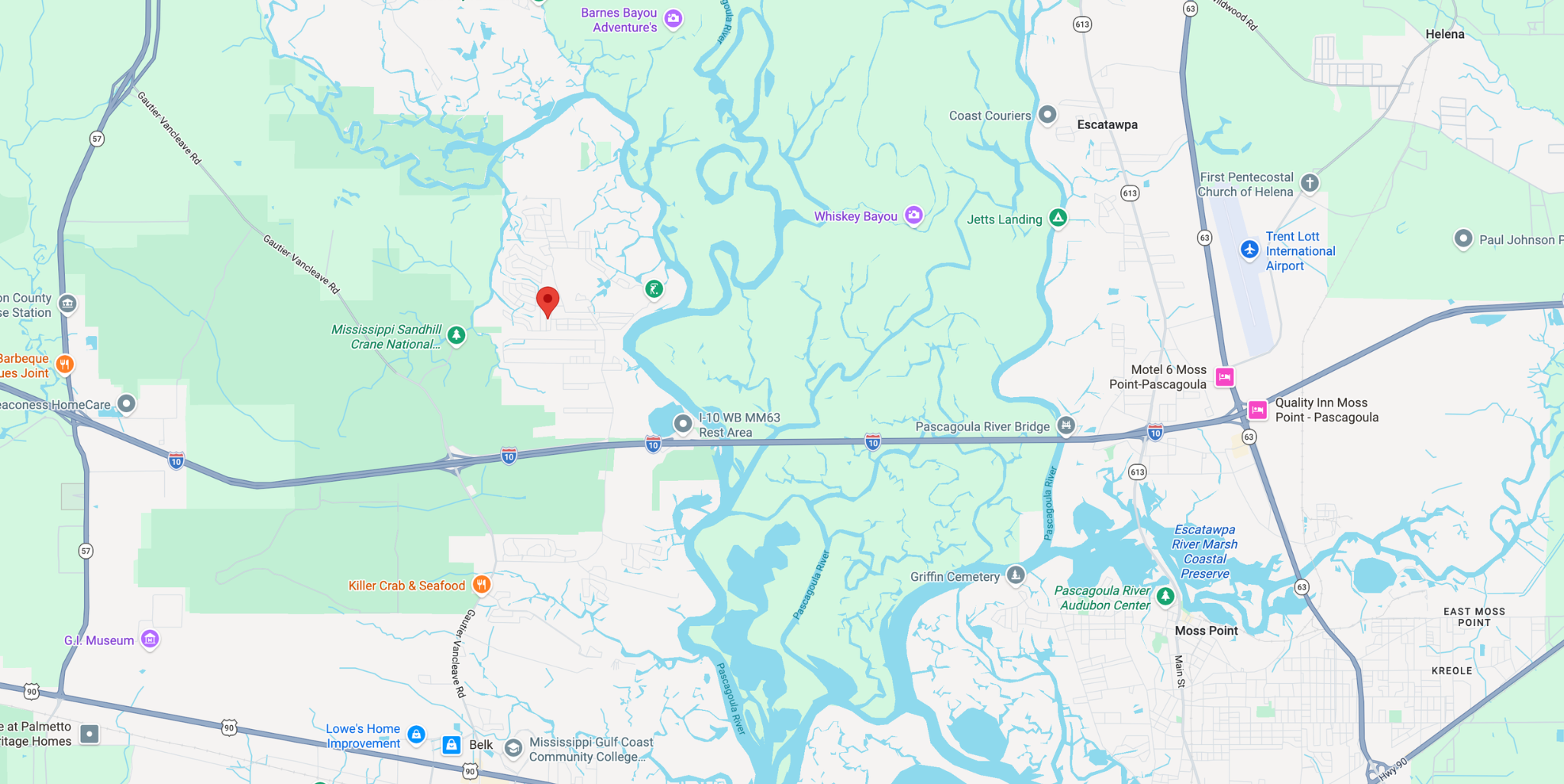7812 Boulder Dr, Gautier, MS 39553 - Lot + Mobile Home