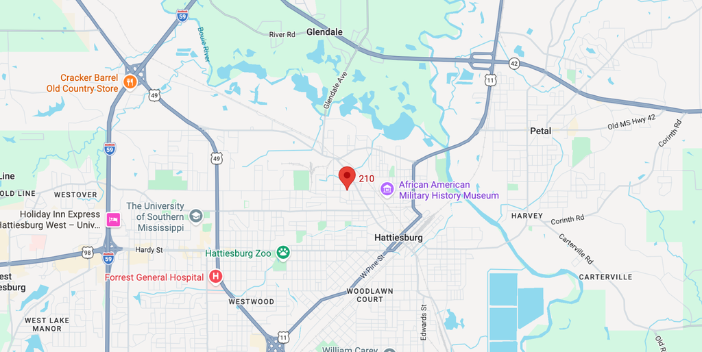 809 First St, Hattiesburg, MS 39401