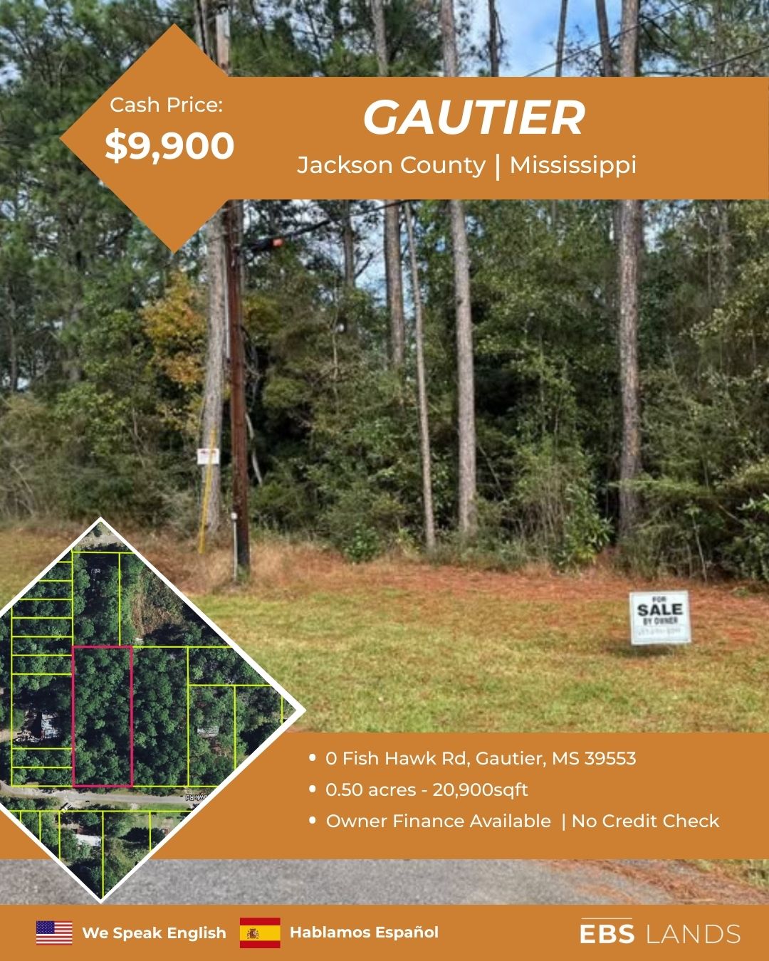 0 Fish Hawk Rd Gautier, Gautier, MS 39553