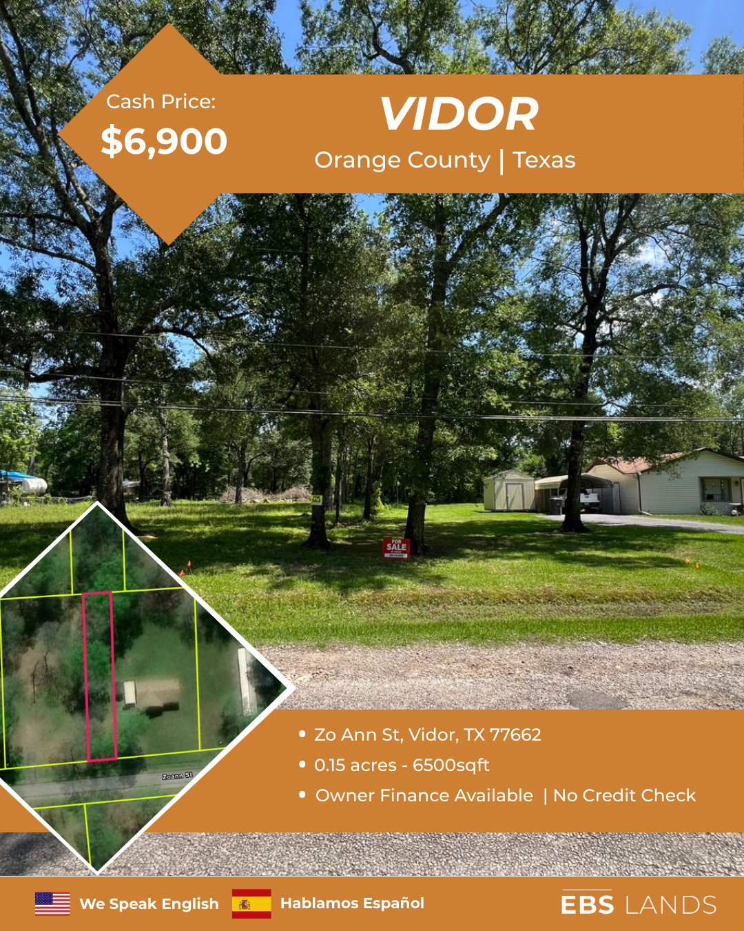 0 Zo Ann St, Vidor, TX 77662