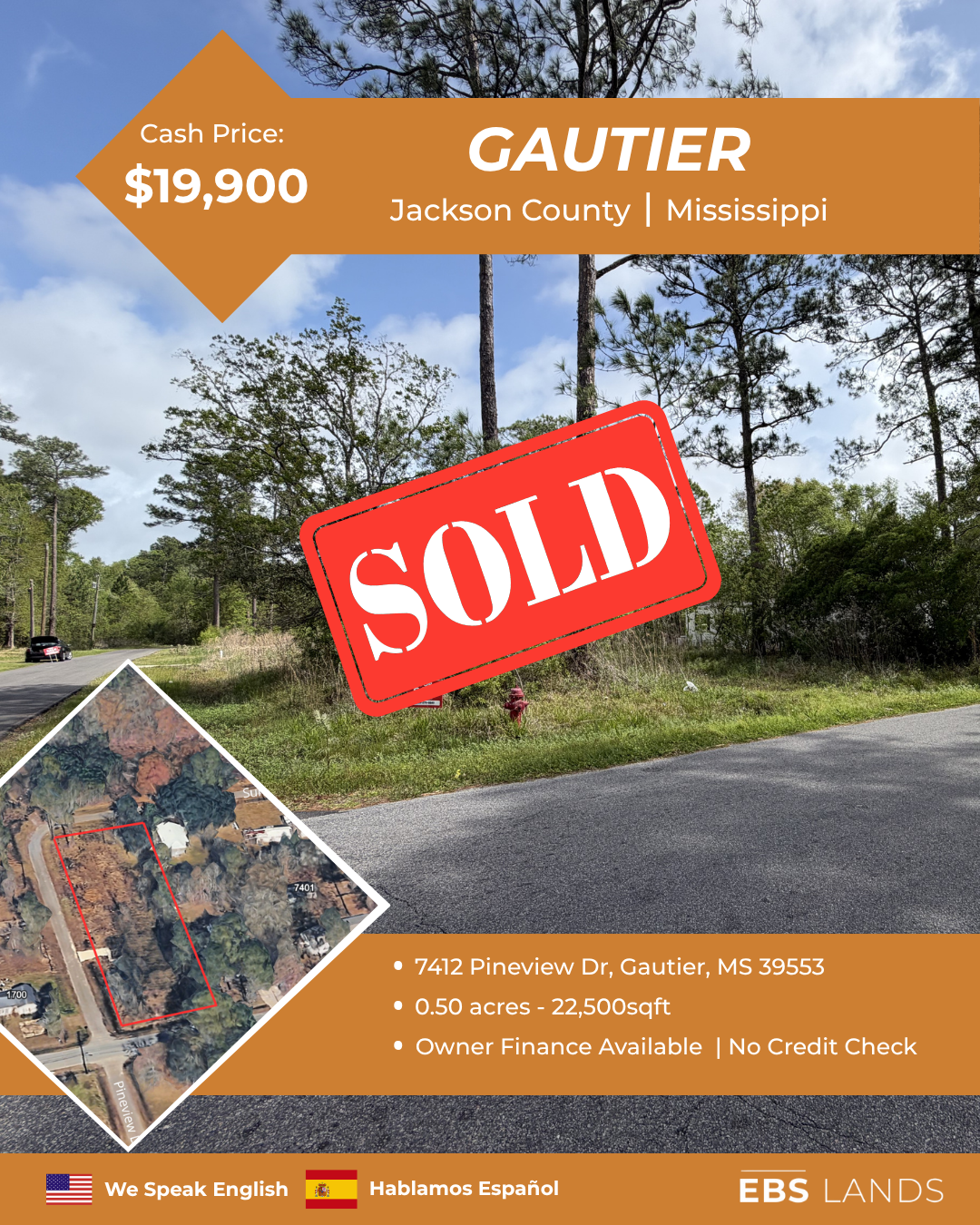 7412 Pineview Dr, Gautier, MS 39553