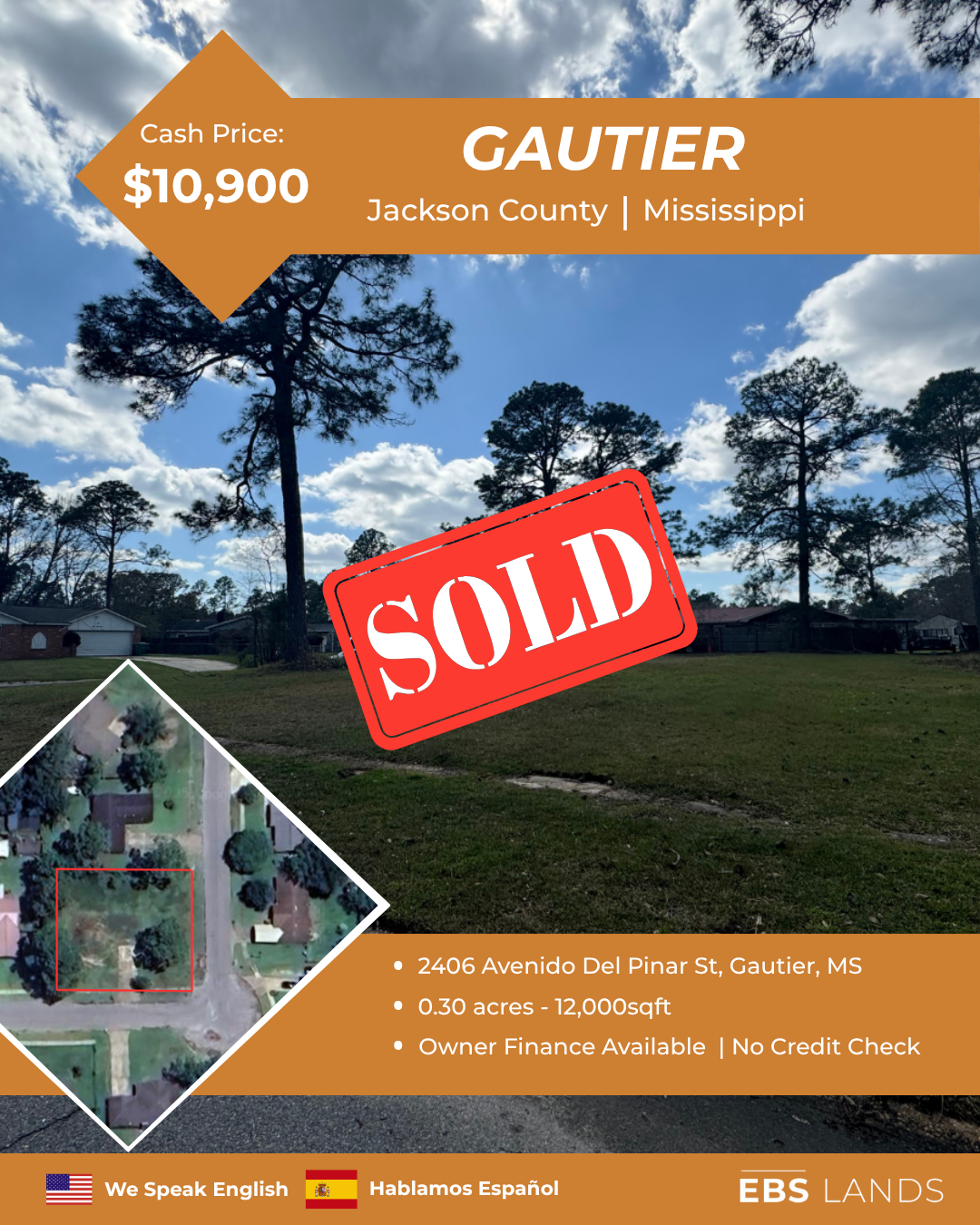 2406 Avenido Del Pinar St, Gautier, MS 39553