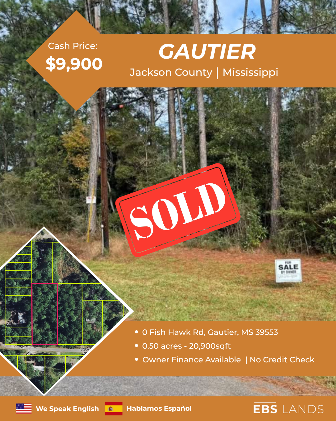 0 Fish Hawk Rd Gautier, Gautier, MS 39553