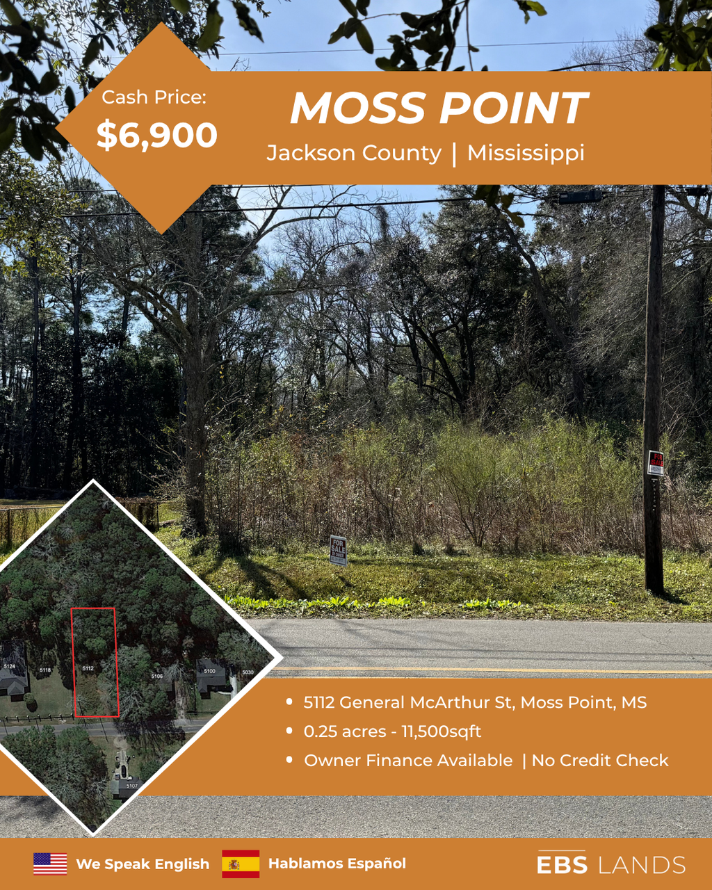 5112 General McArthur St, Moss Point, MS 39563